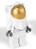LEGO cty0384 Spacesuit, White Legs, Underwater Helmet, Visor